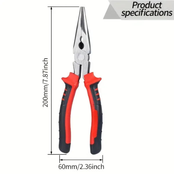 20.32 cm Magnetic Needle Nose Pliers