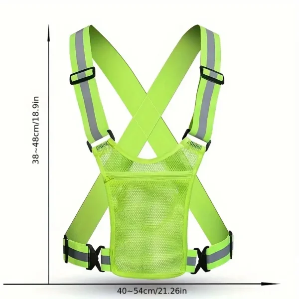Adjustable Reflective Safety Vest