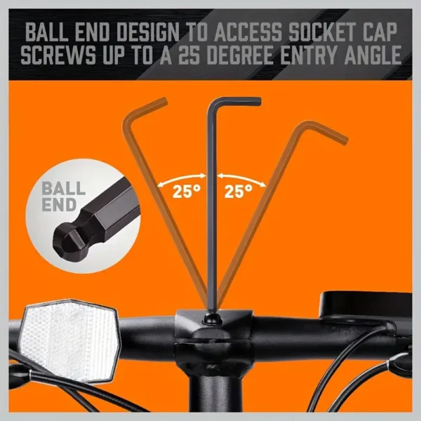 13pcs Long Arm Hex Key Set