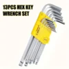 13pcs Long Arm Hex Key Set