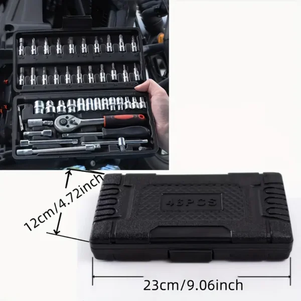46pcs Wrench Set with Premium Storage Box